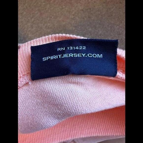 Panic! At The Disco High Hopes Tour Crop Spirit Jersey Sweatshirt Peach  size S - Picture 5 of 6